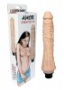 Realistyczny wibrator sztuczny penis z cyber skóry 23 cm